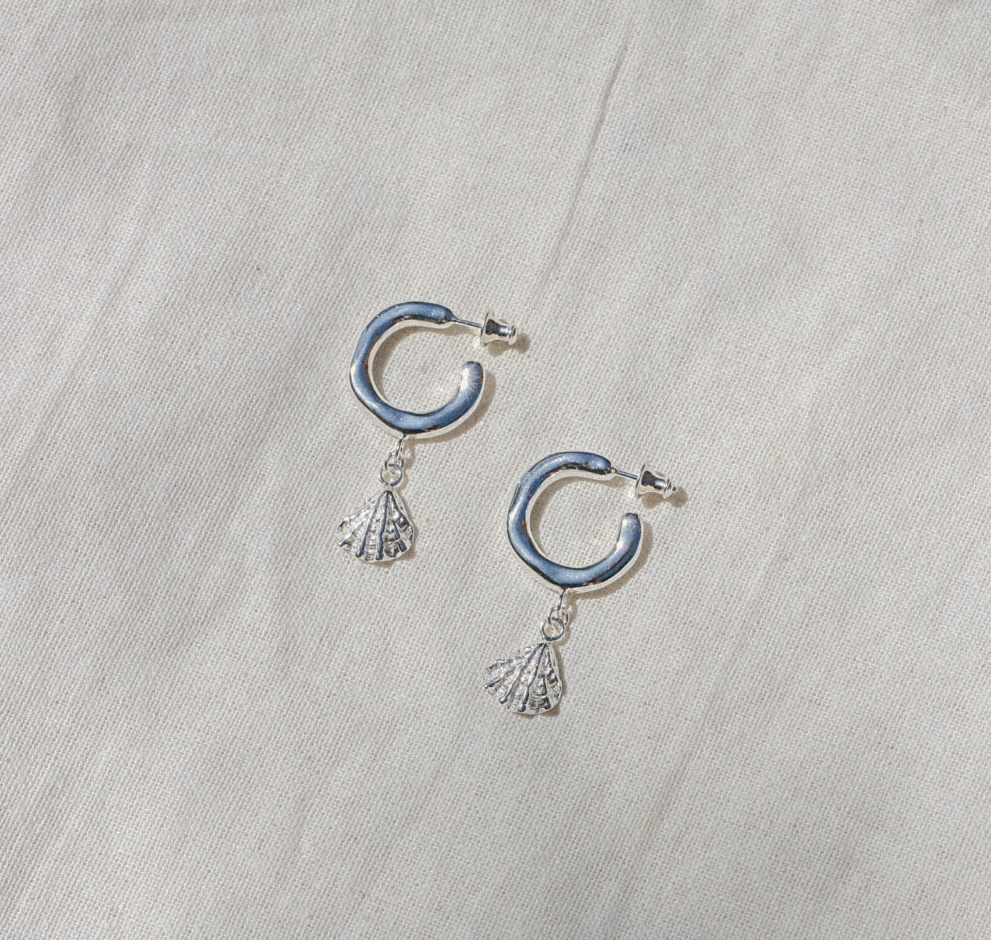 Boucles d'oreilles sous l'océan