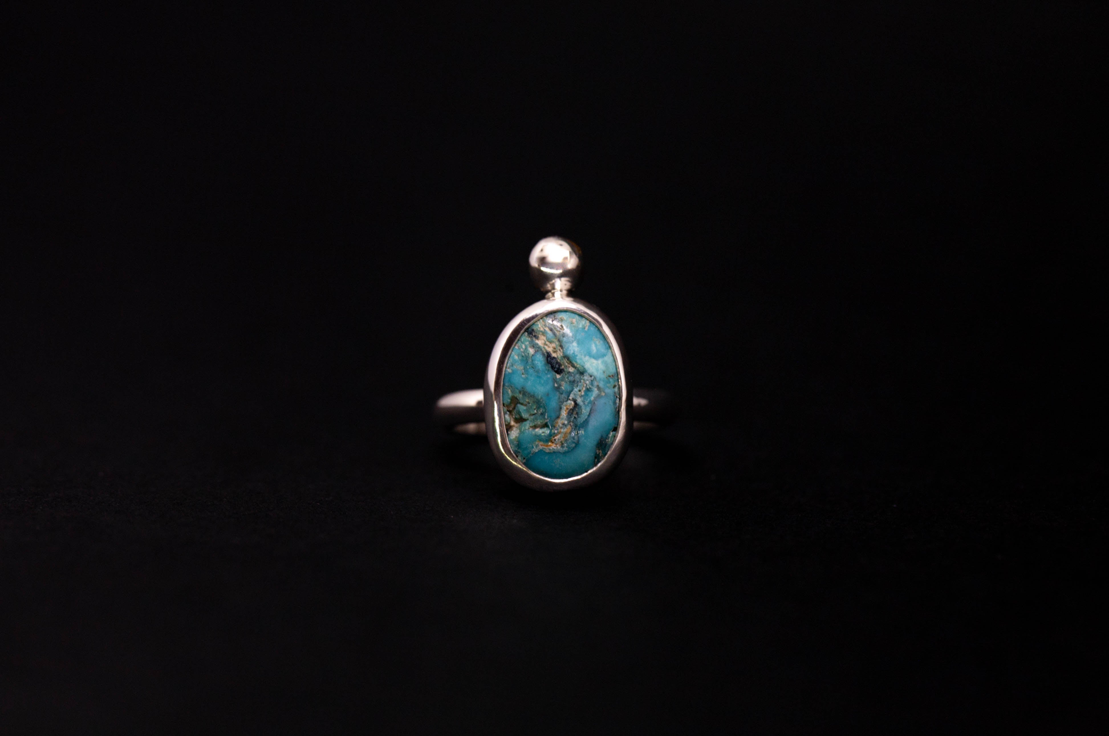 BAGUE TURQUOISE TAILLE 4 3/4