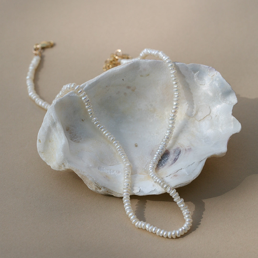 Collier de perles délicates
