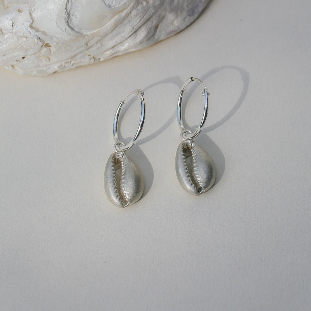 Cowrie earrings