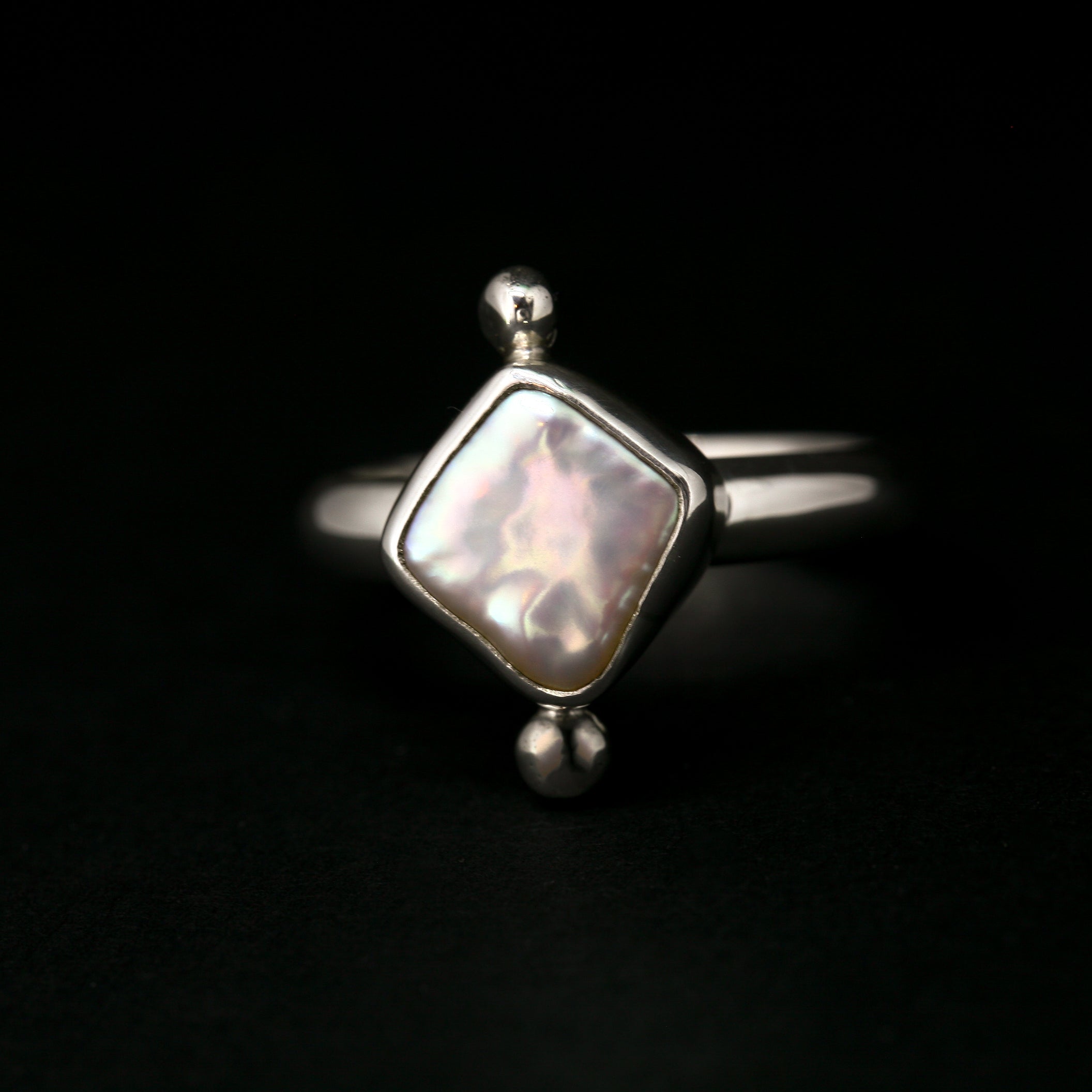 Bague perle losange TAILLE 10