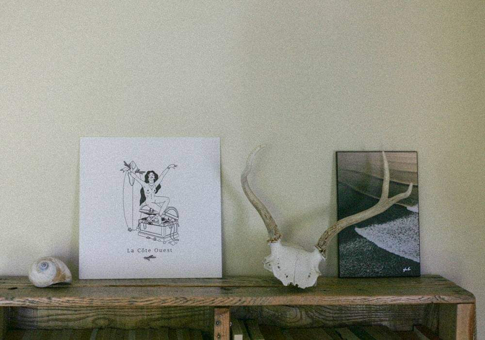 La Côte Ouest Art Print