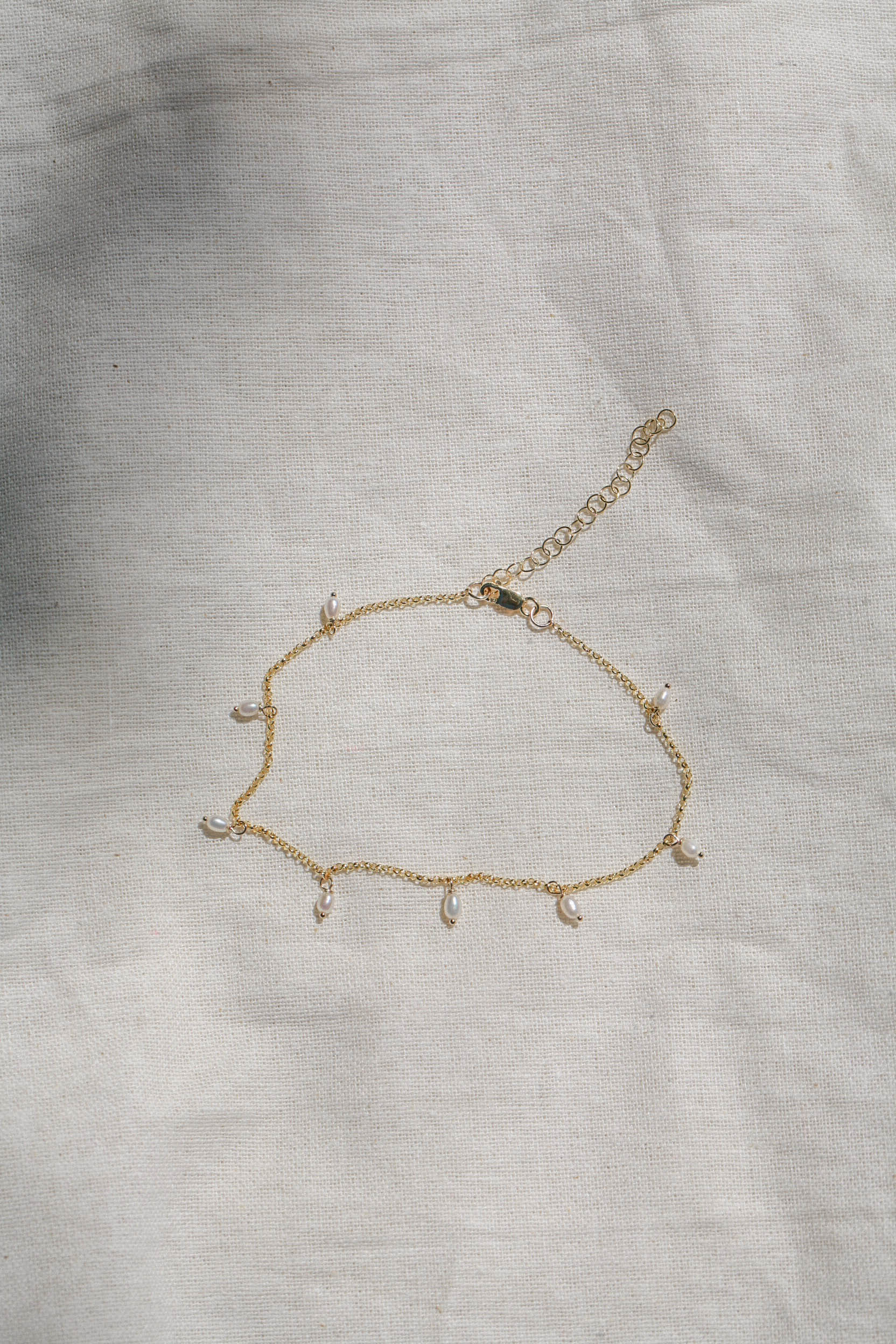 Bracelet de cheville en perles