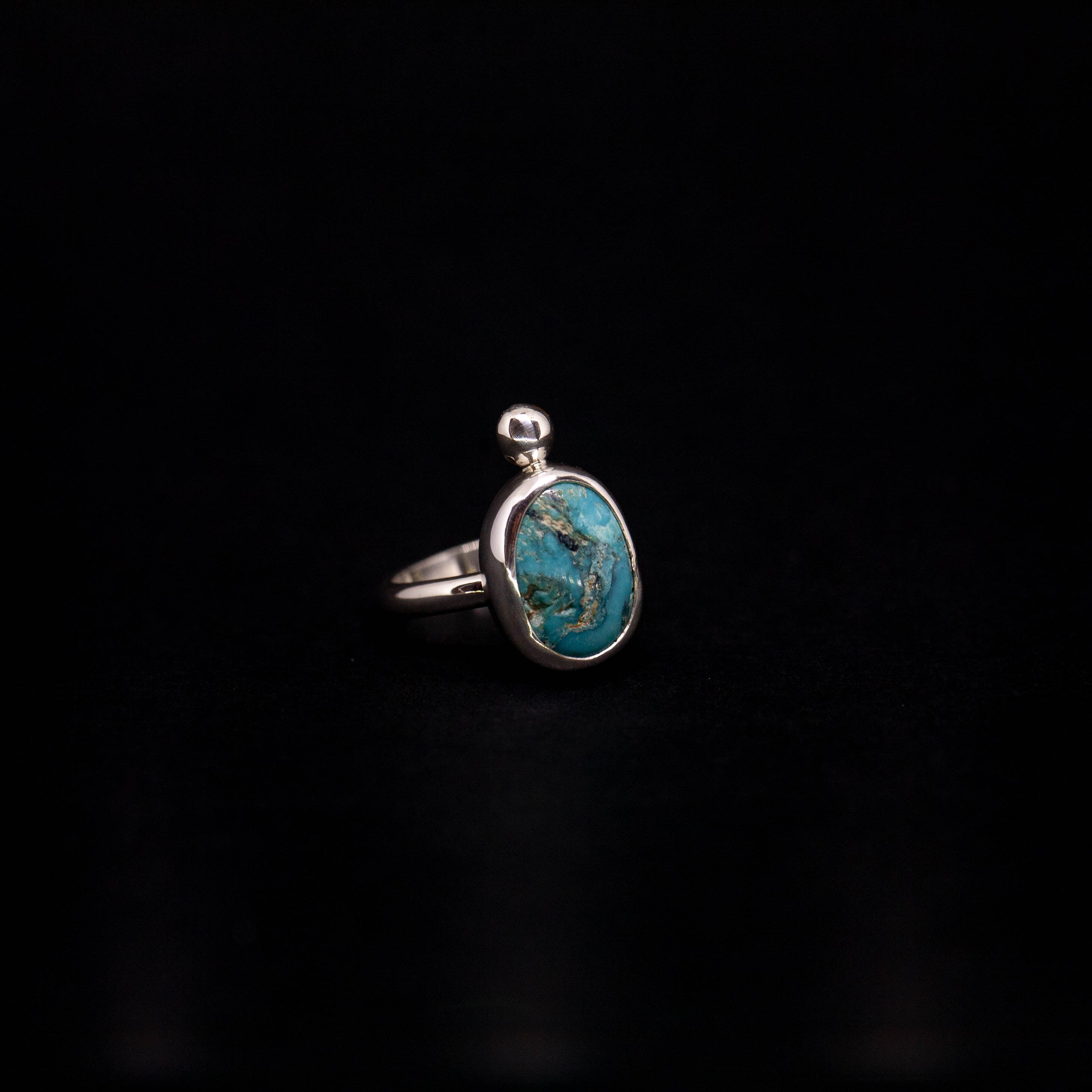 BAGUE TURQUOISE TAILLE 4 3/4