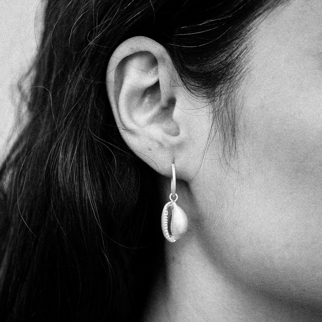 Cowrie earrings